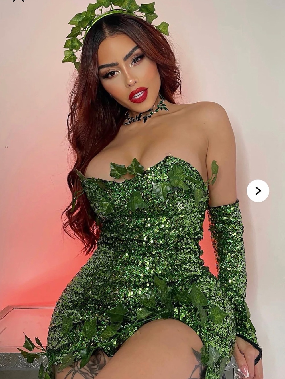Fashion Nova Poison Ivy Costume